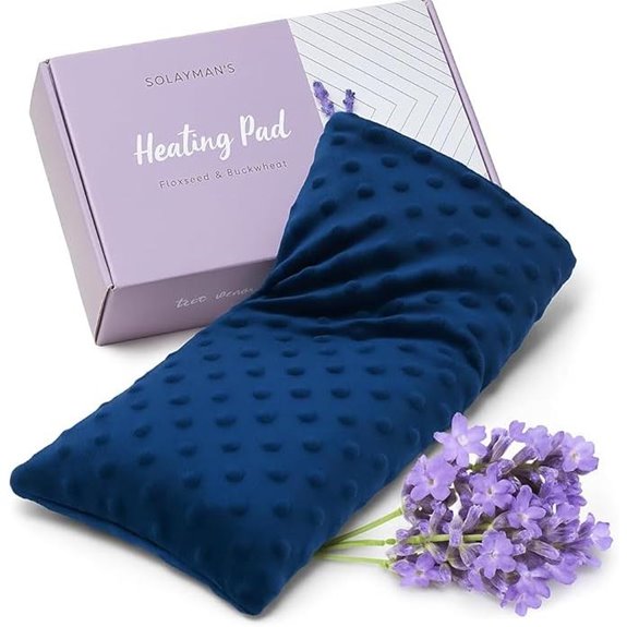 Lavender Microwave Heating Pad for Neck & Shoulders