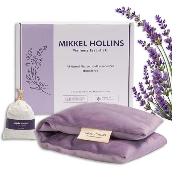 Lavender Heating Pad for Pain Relief and Comfort