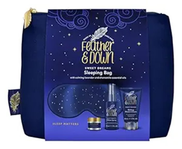 Feather & Down Sleep Gift Set with Lavender Essentials