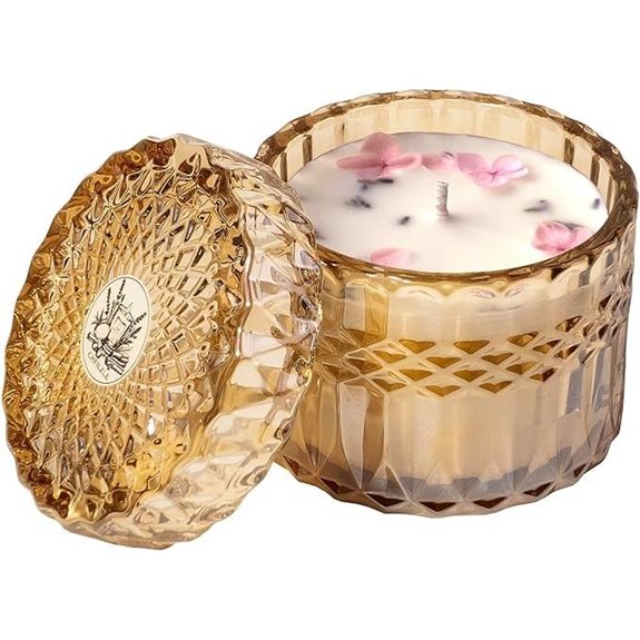 Lavender Vanilla Soy Candle Gift Set (7oz)