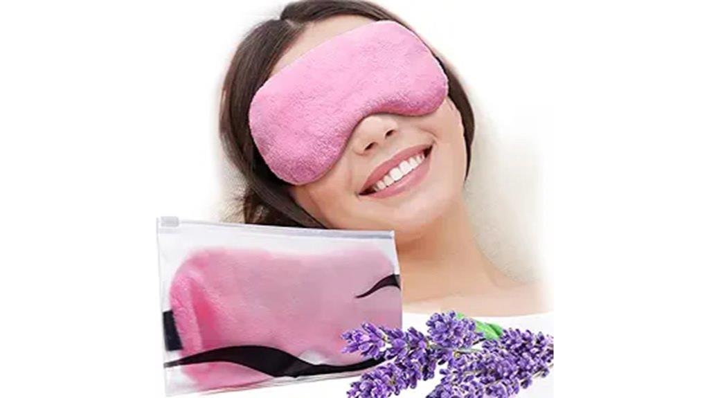 lavender weighted eye mask