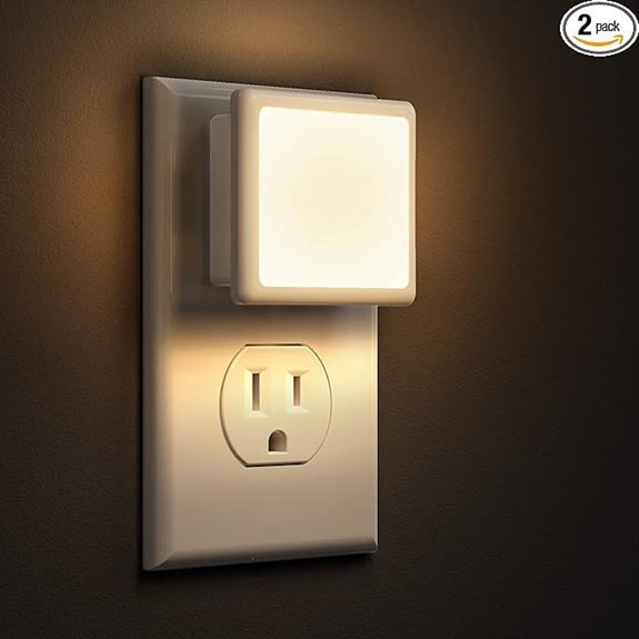 L LOHAS LED Night Lights 2-Pack Auto-On/Off