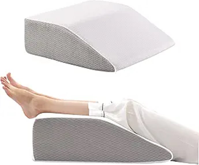 Bedluxe Leg Elevation Pillow for Circulation and Swelling
