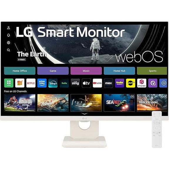 LG 27-Inch FHD IPS Smart Monitor with Speakers