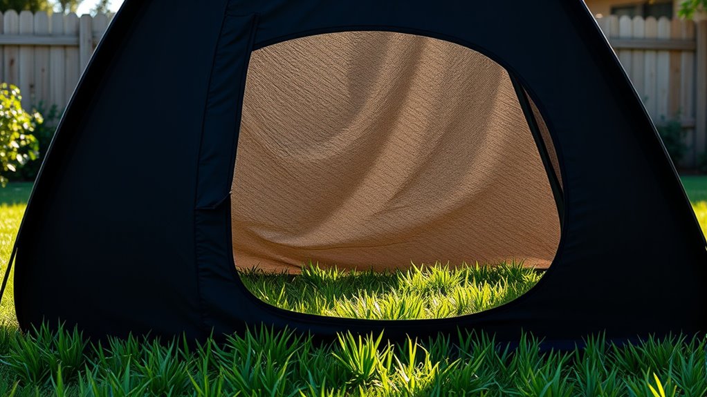 light blocking portable safe materials