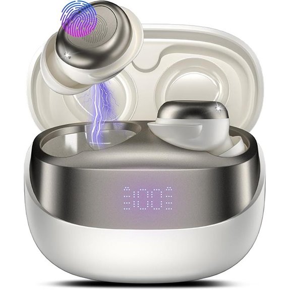 Lightweight Sleep Earbuds with 47H Playtime and Clear Calls