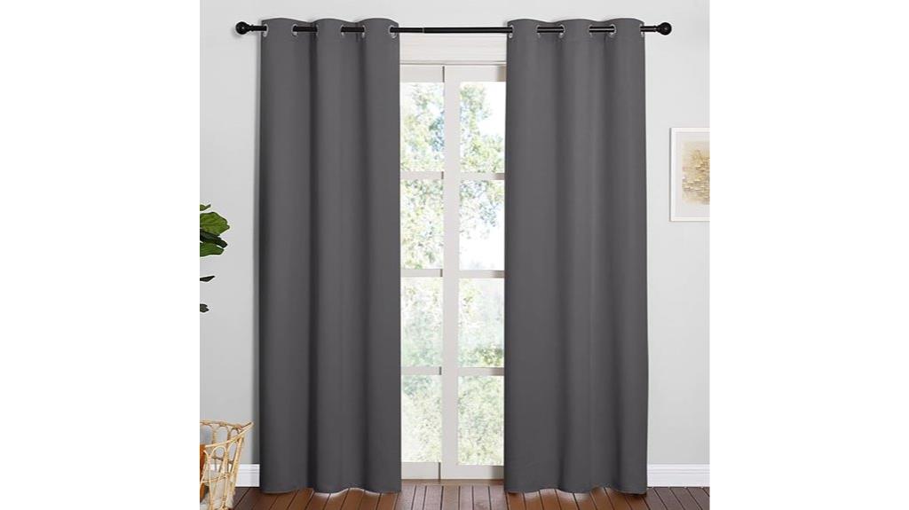 long blackout curtain panels