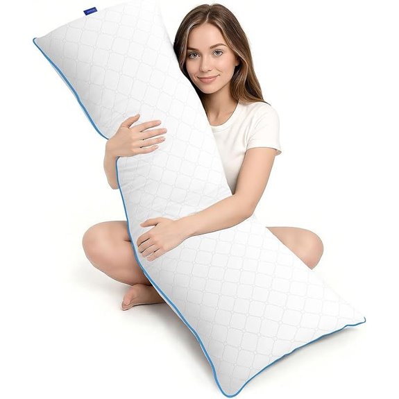 YZ HOME Long Body Pillow for Adults
