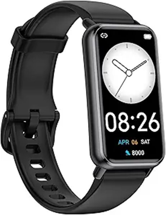 Long Battery Fitness Tracker Watch with Heart Rate Monitoring