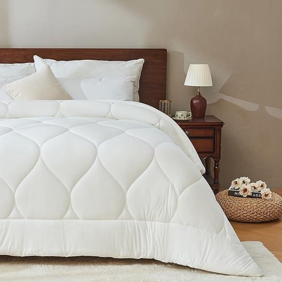 Bestier Luxury Comforter Queen Size Ultra Fluffy & Breathable