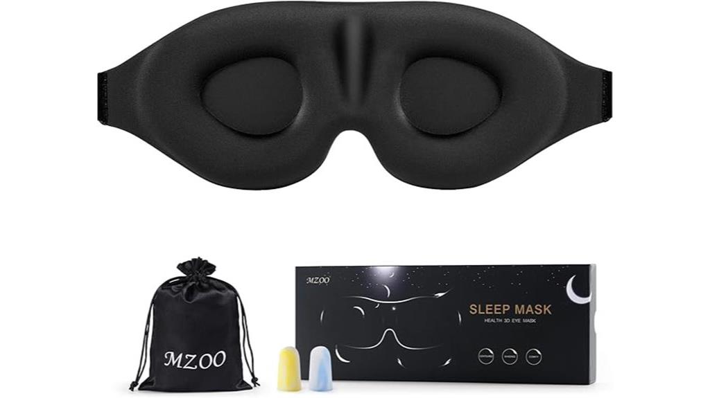 luxurious side sleep mask