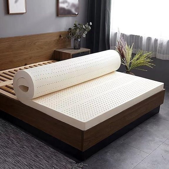 Premium Natural Latex Mattress Topper 150x200cm