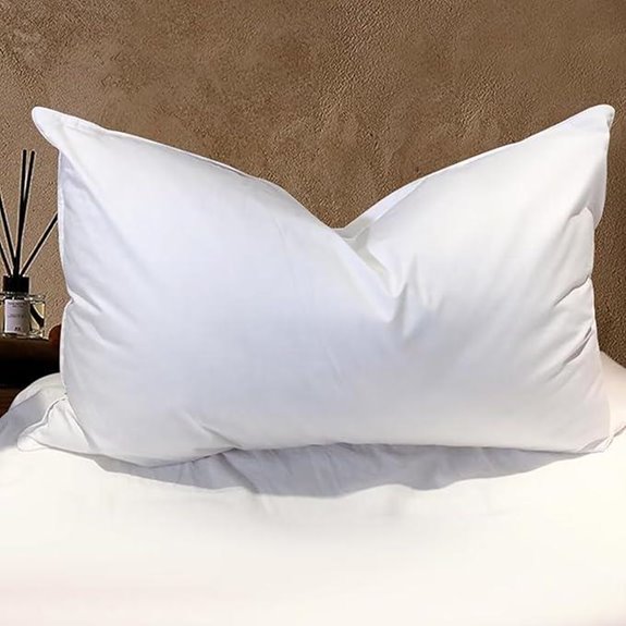BHZ Queen Goose Down Feather Pillows for Sleep
