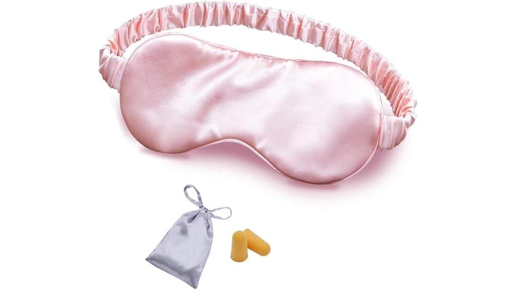 luxury mulberry silk sleep mask