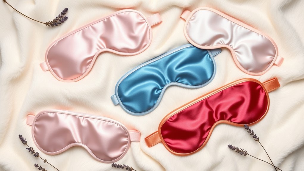 luxury silk sleep masks