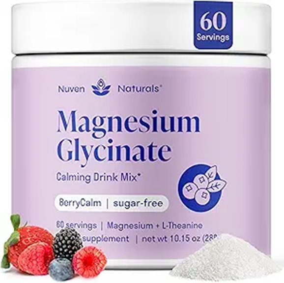 Magnesium Glycinate & L-Theanine Powder 60 Servings