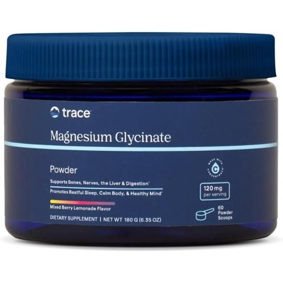 Trace Minerals Magnesium Glycinate Powder (180g)
