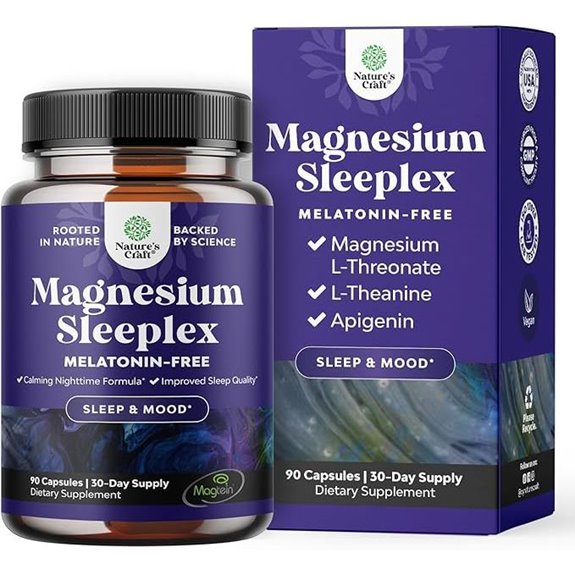 Magnesium Sleep Supplement with Magtein & Theanine