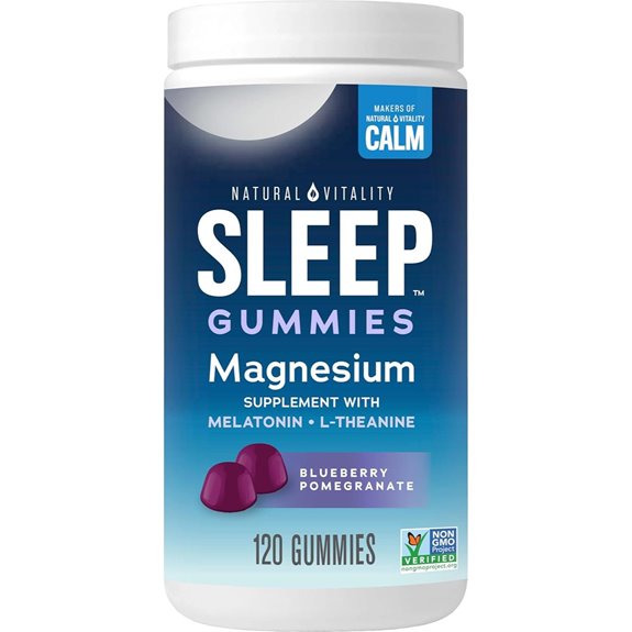 Natural Vitality Sleep Gummies with Magnesium & Melatonin