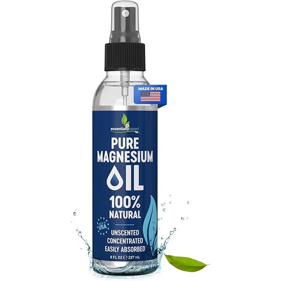Pure Magnesium Oil Spray 8oz for Sleep and Relaxation