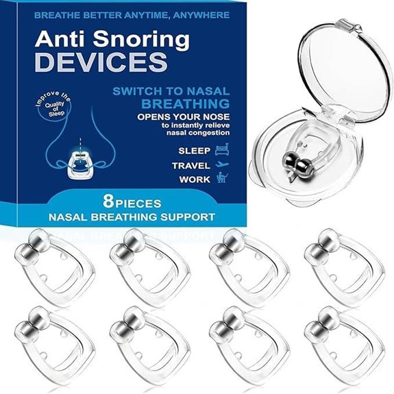 Magnetic Nose Clip Anti Snoring Devices (8 pcs)