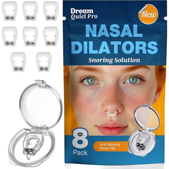 Magnetic Anti Snoring Nose Clip for Quiet Sleep