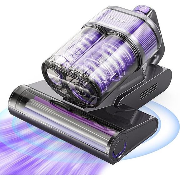 FEPPO 4-in-1 Mattress Vacuum with UV-C and HEPA