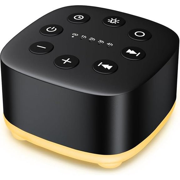 Meditation White Noise Machine with Lights and Timers