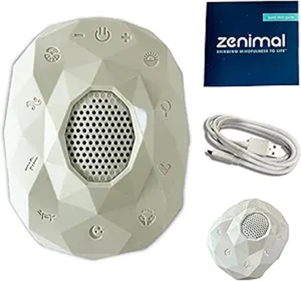 Zenimal Meditation Audio Player with Soothing Sounds