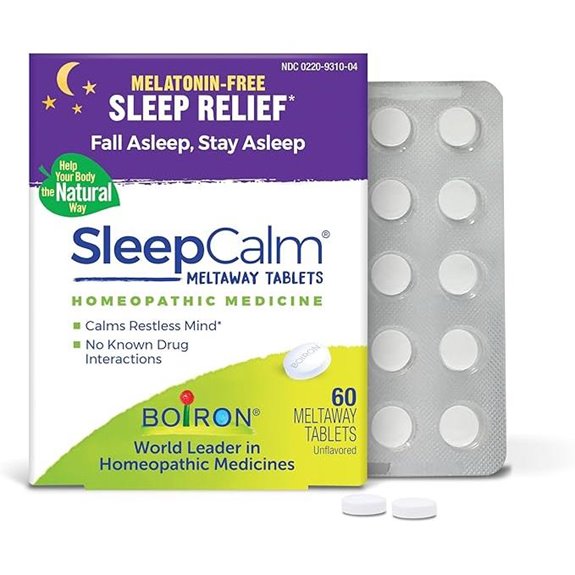 Boiron SleepCalm Sleep Aid - Melatonin-Free 60 Count