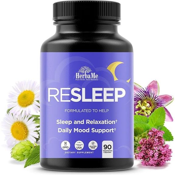Sleep Aid Supplement with Melatonin-Free Formula