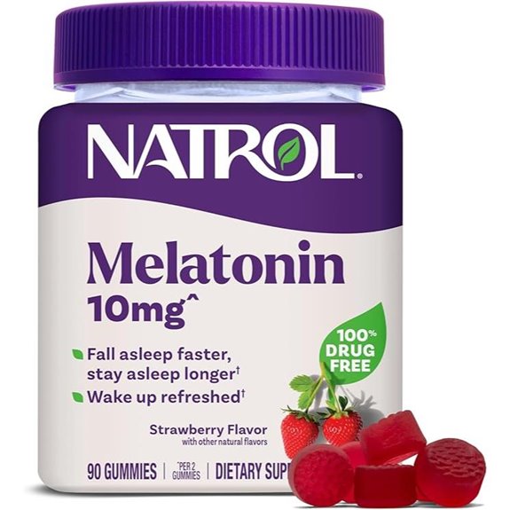 Natrol 10mg Melatonin Gummies for Sleep 90 Count