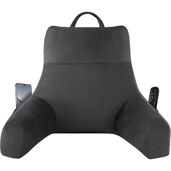 Back Support Memory Foam Pillow for Bed and Lounge