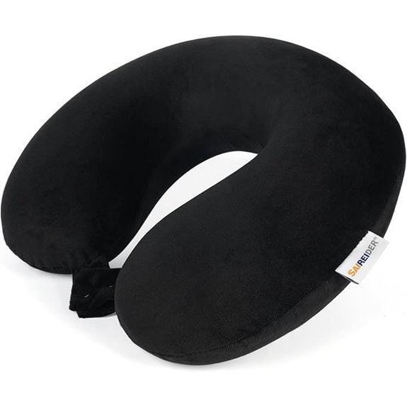 SAIREIDER Memory Foam Travel Neck Pillow