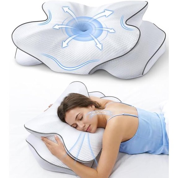 Memory Foam Cervical Pillow for Neck Support