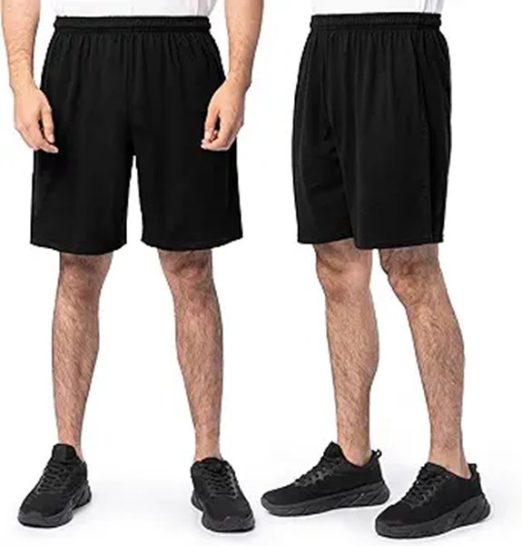 Fruit of the Loom Men's Eversoft Cotton Shorts with Pockets (S-4XL)