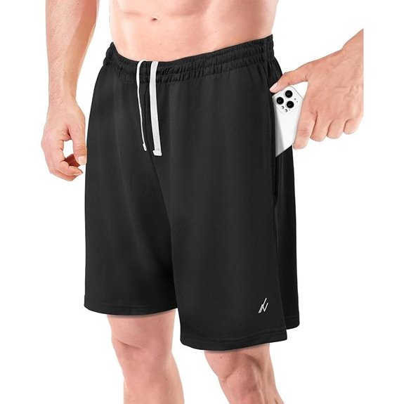 NY Threads Men's Quick Dry Athletic Shorts