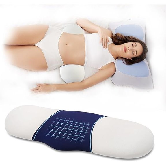 Menlo Park Lumbar Support Memory Foam Pillow