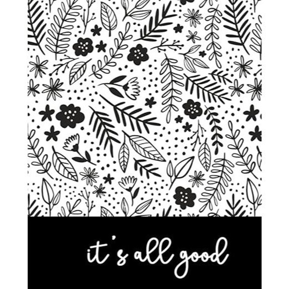 Mental Health Mood Journal for Tracking Emotions & Wellness