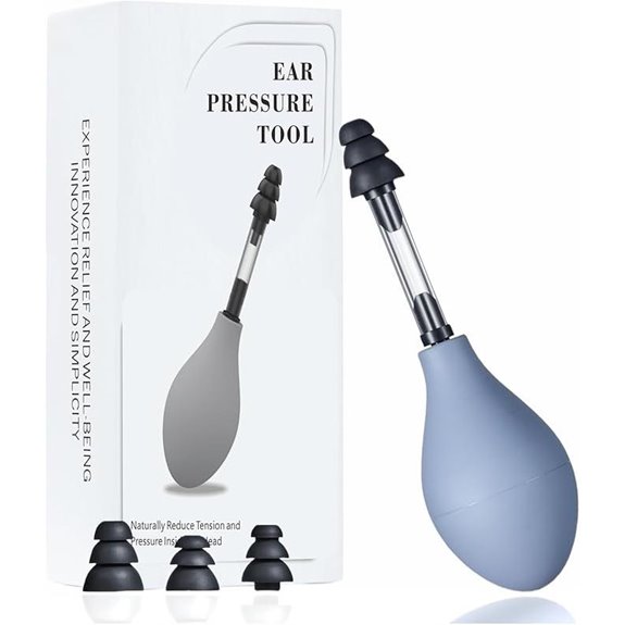 Ear Pressure Relief Device for Migraine and Tinnitus