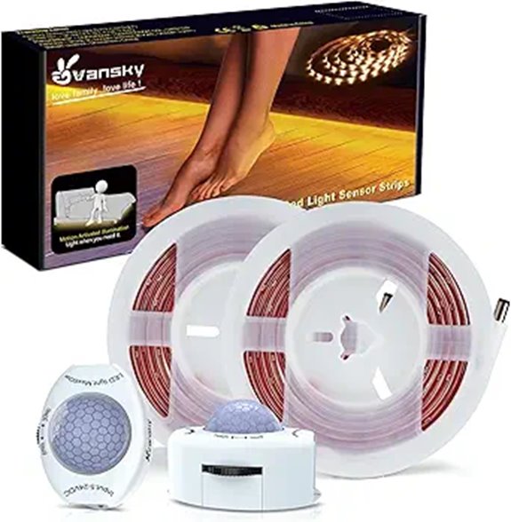 motion activated bed light