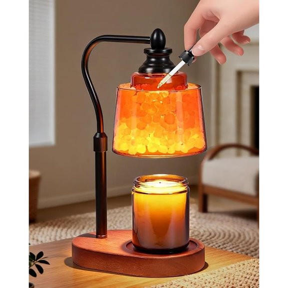 3-in-1 Candle Warmer Lamp with Dimmable Timer