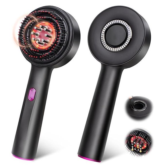 3-in-1 Electric Scalp Massager and Oil Applicator