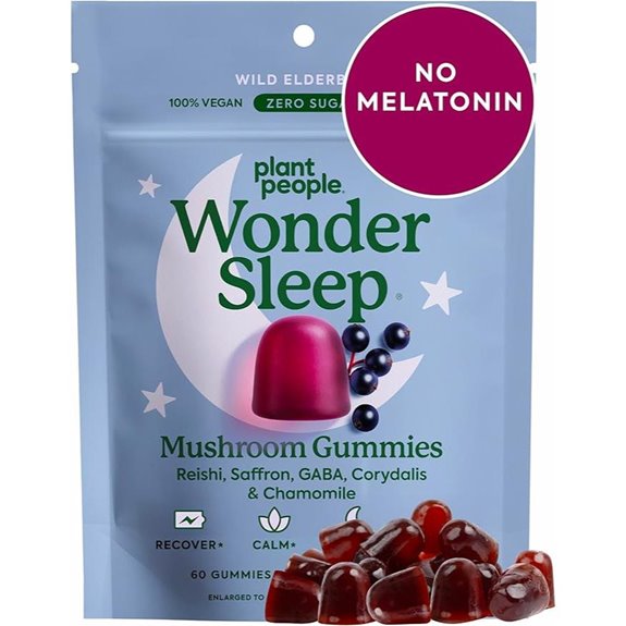 Plant People WonderSleep Mushroom Gummies Supplement