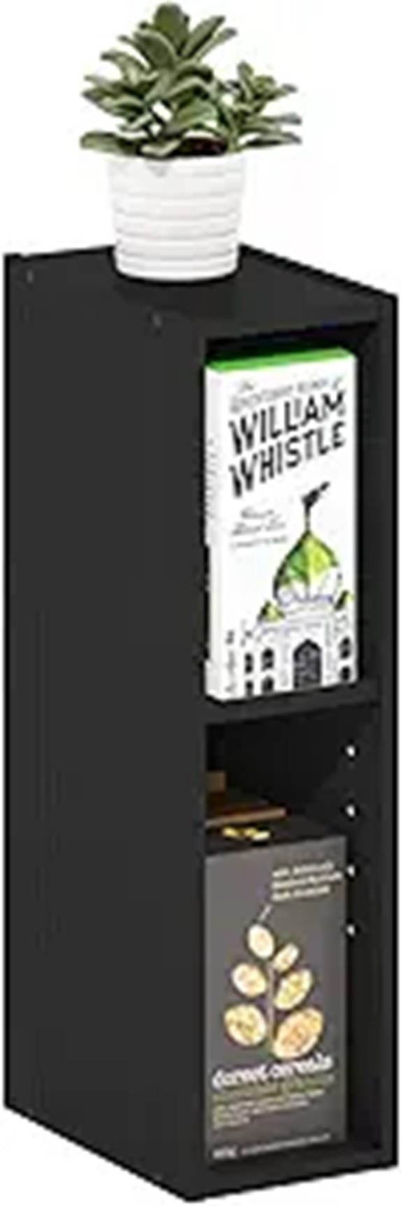 Furinno Fulda 2-Tier Narrow Bookshelf