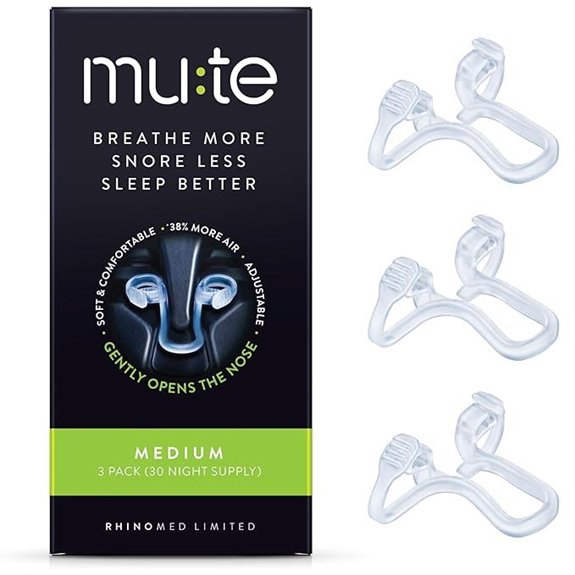 Mute Nasal Dilator 3 Pack for Better Sleep