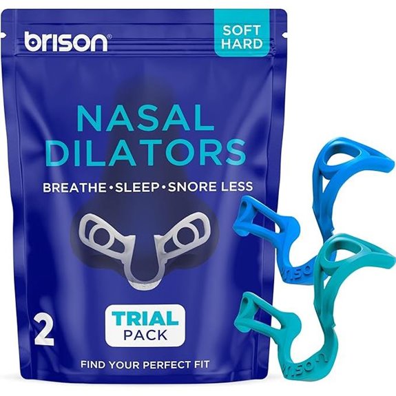 Brison Nasal Dilators for Breathing and Sleep (2 Pack)
