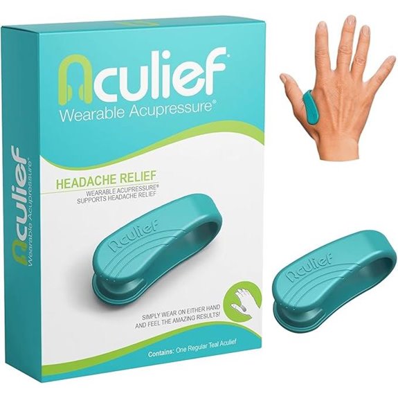 Aculief Natural Acupressure Clip for Stress Relief