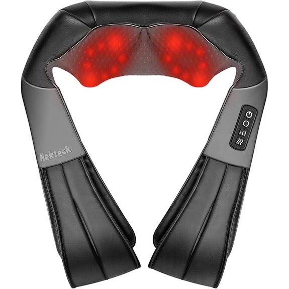 Nekteck Shiatsu Neck Massager with Heat