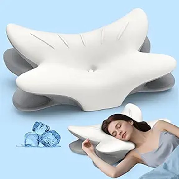 Cervical Neck Pillow for Pain Relief and Sleep